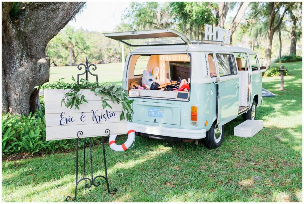 Vintage Photo Booth Bus from Sweet Shot Photo Booth Bus at up the creek farms