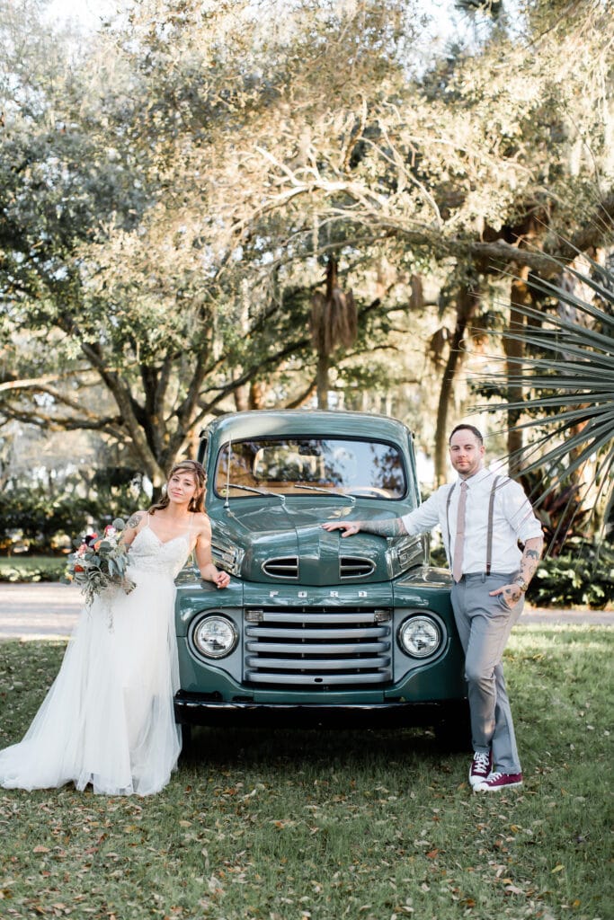 1948 Ford Truck for wedding rentals in Brevard County Florida