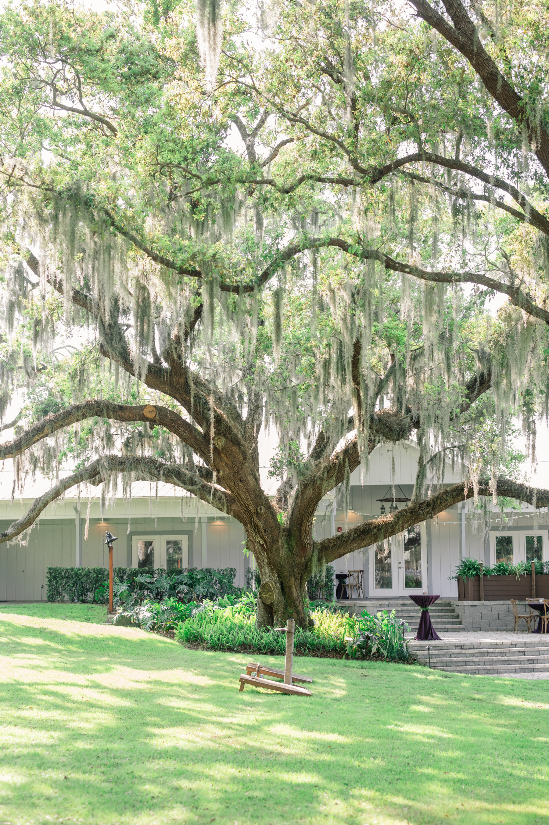 Outdoor woodsy wedding venue